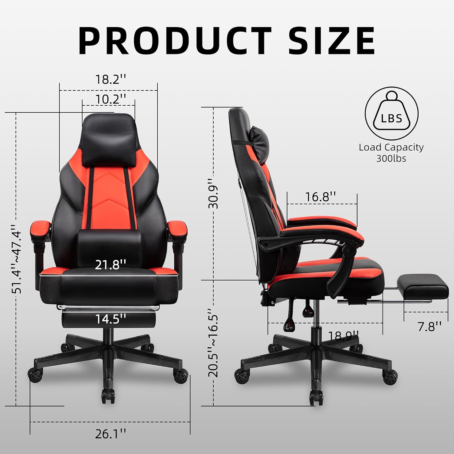 Cadeira Gamer com Apoio para o - Massage avaliação e preço