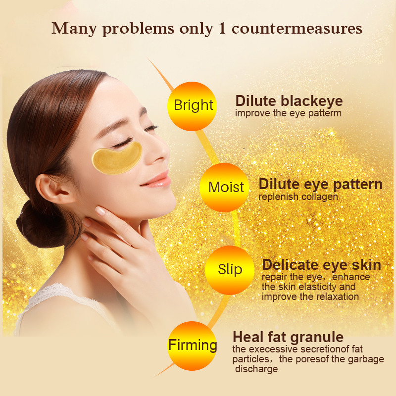 5/10/20/30 pares de cristal ou - Collagen Under Eye Patches avaliação e preço