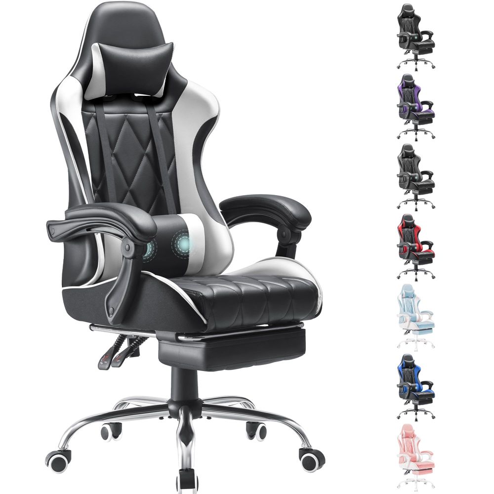 Cadeira Gamer, Cadeira de Comp - Massage avaliação e preço