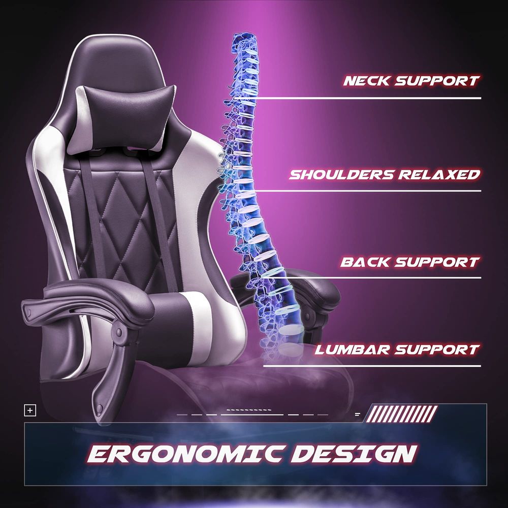 Cadeira Gamer, Cadeira de Comp - Massage avaliação e preço