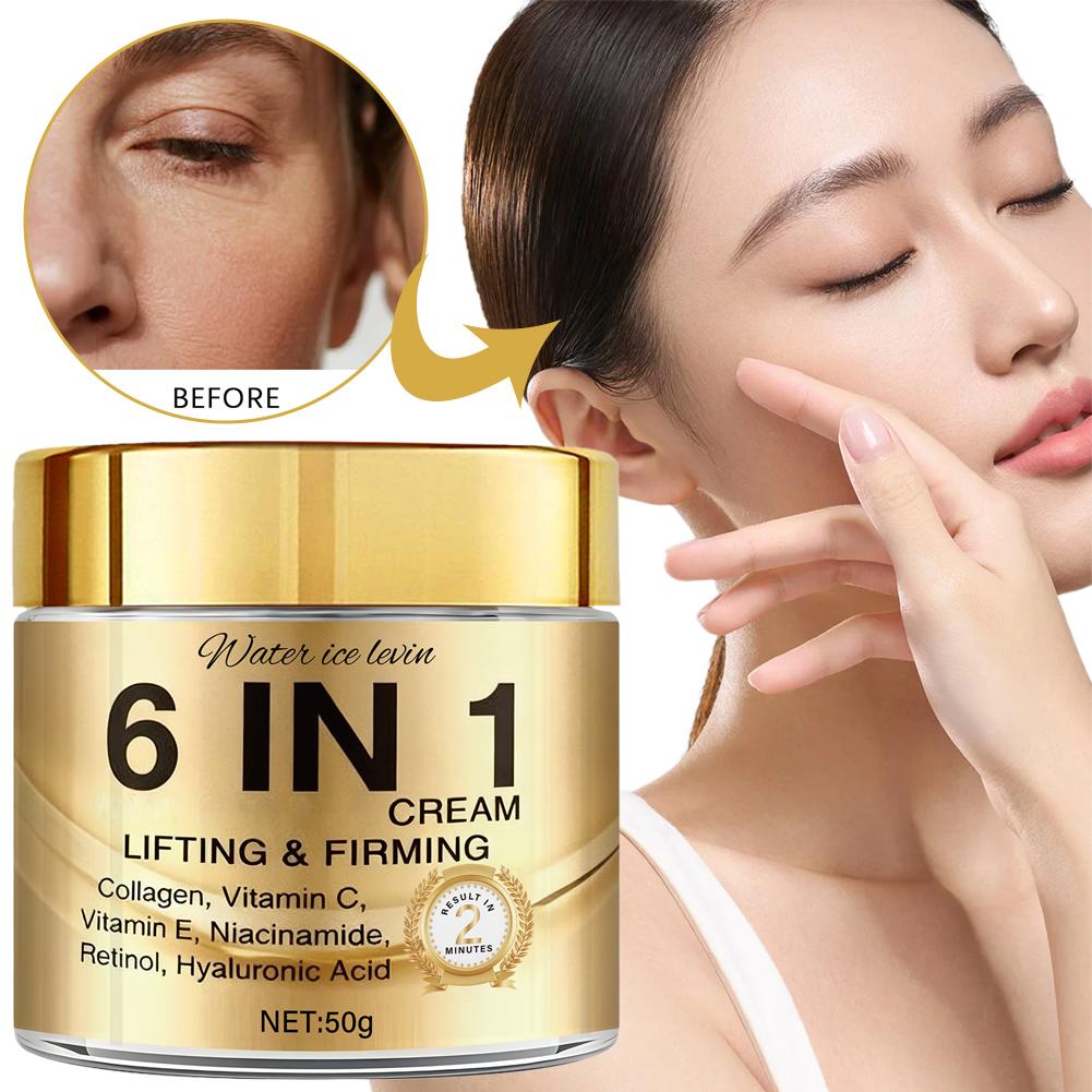Creme Anti-Rugas 6 em 1 com Co - Retinol Anti Wrinkle Cream avaliação e preço