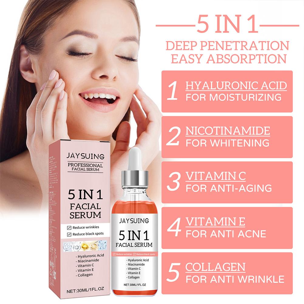 Sérum Facial 5 em 1 com Vitami - Niacinamide Pore Shrinking Essence avaliação e preço