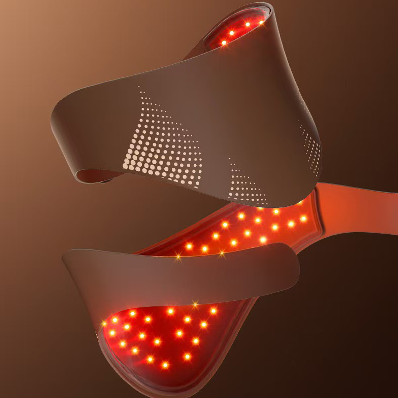 Alta qualidade silicone macio  - Led Light Therapy Face Mask avaliação e preço