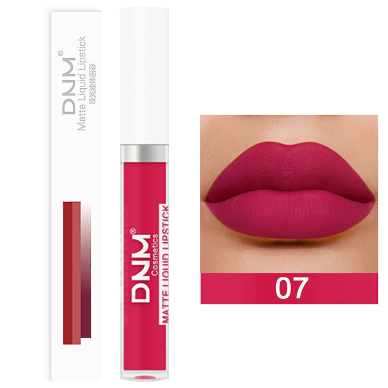 DNM 18 Cores Batom Líquido Mat - Matte Velvet Lip Tint Long Lasting avaliação e preço