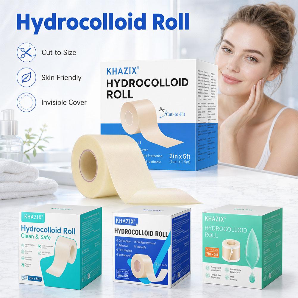 Rolo de Adesivos Hidrocoloides - Hydrocolloid Pimple Patch avaliação e preço