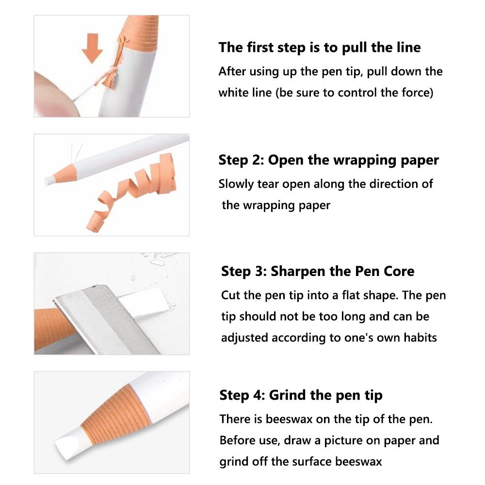 Lápis de sobrancelha branco à  - Waterproof Liquid Eyeliner Pen avaliação e preço