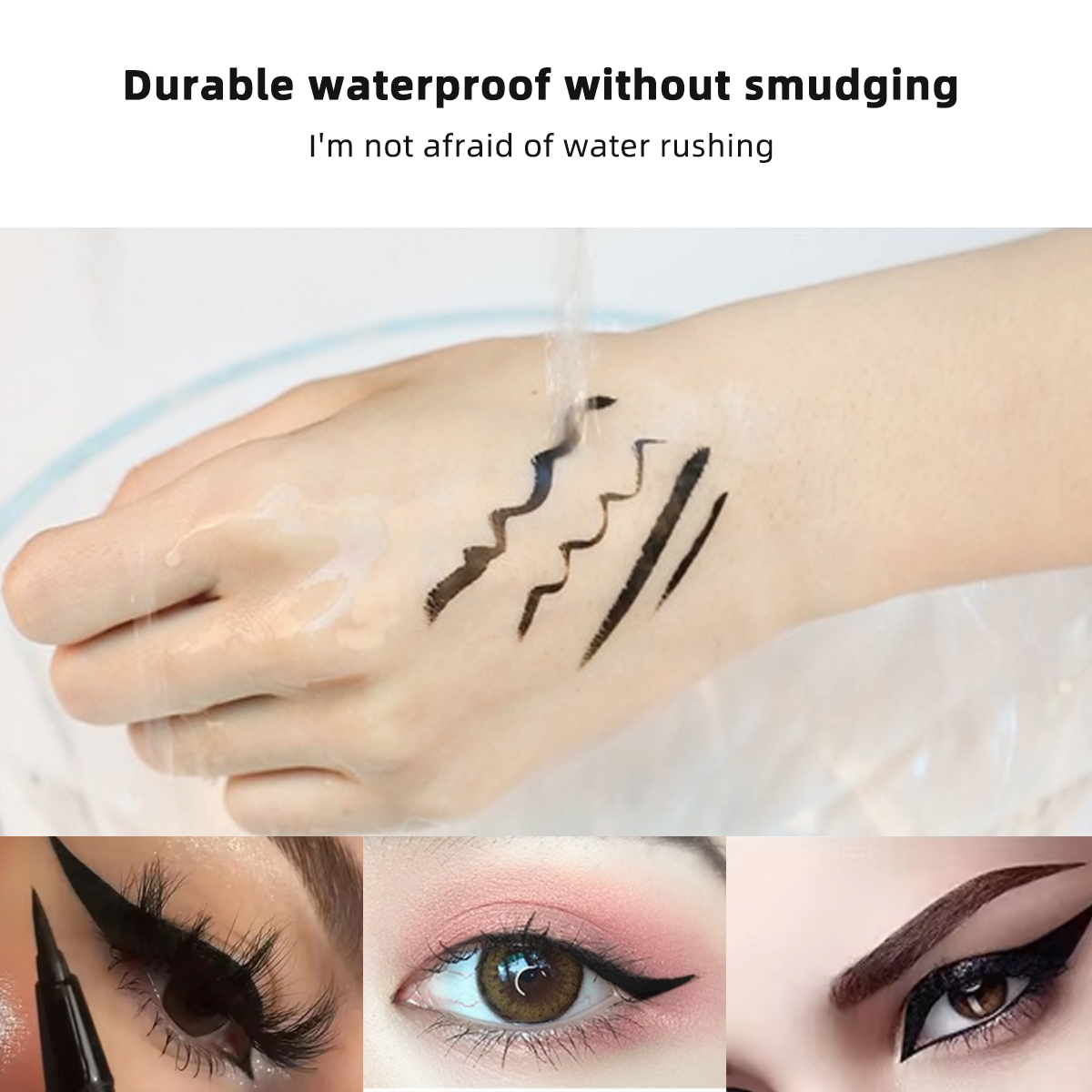 Caneta delineadora líquida à p - Waterproof Liquid Eyeliner Pen avaliação e preço