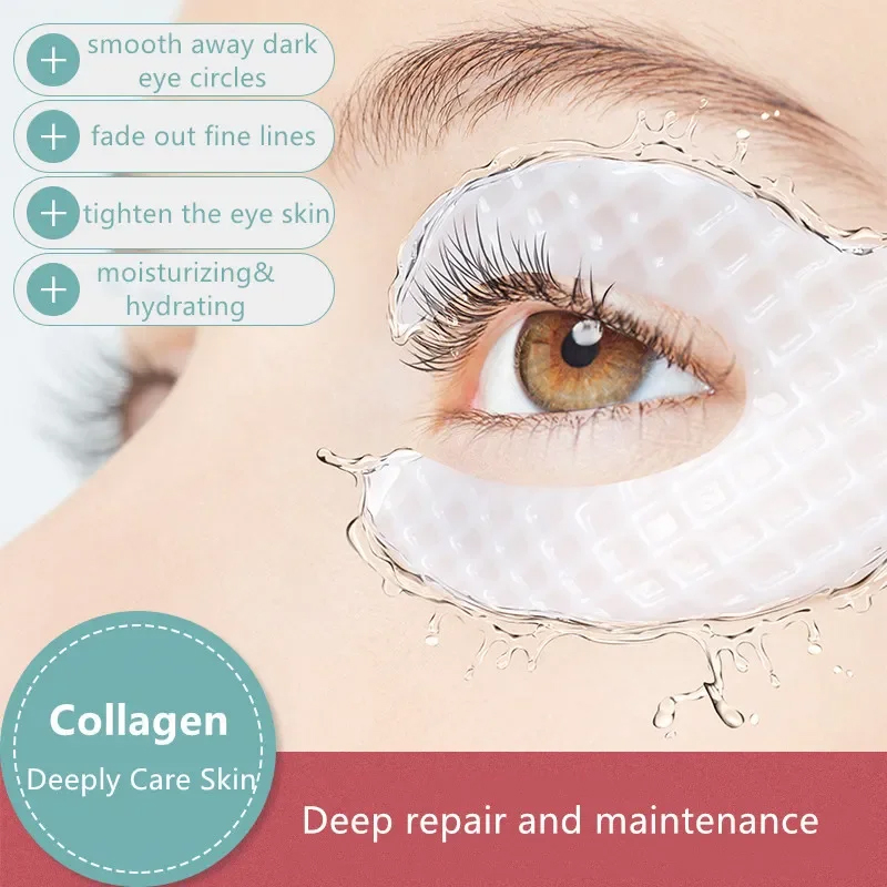 Rugas remover os olhos remendo - Collagen Under Eye Patches avaliação e preço