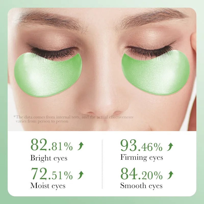 60 pçs aloe vera colágeno másc - Collagen Under Eye Patches avaliação e preço