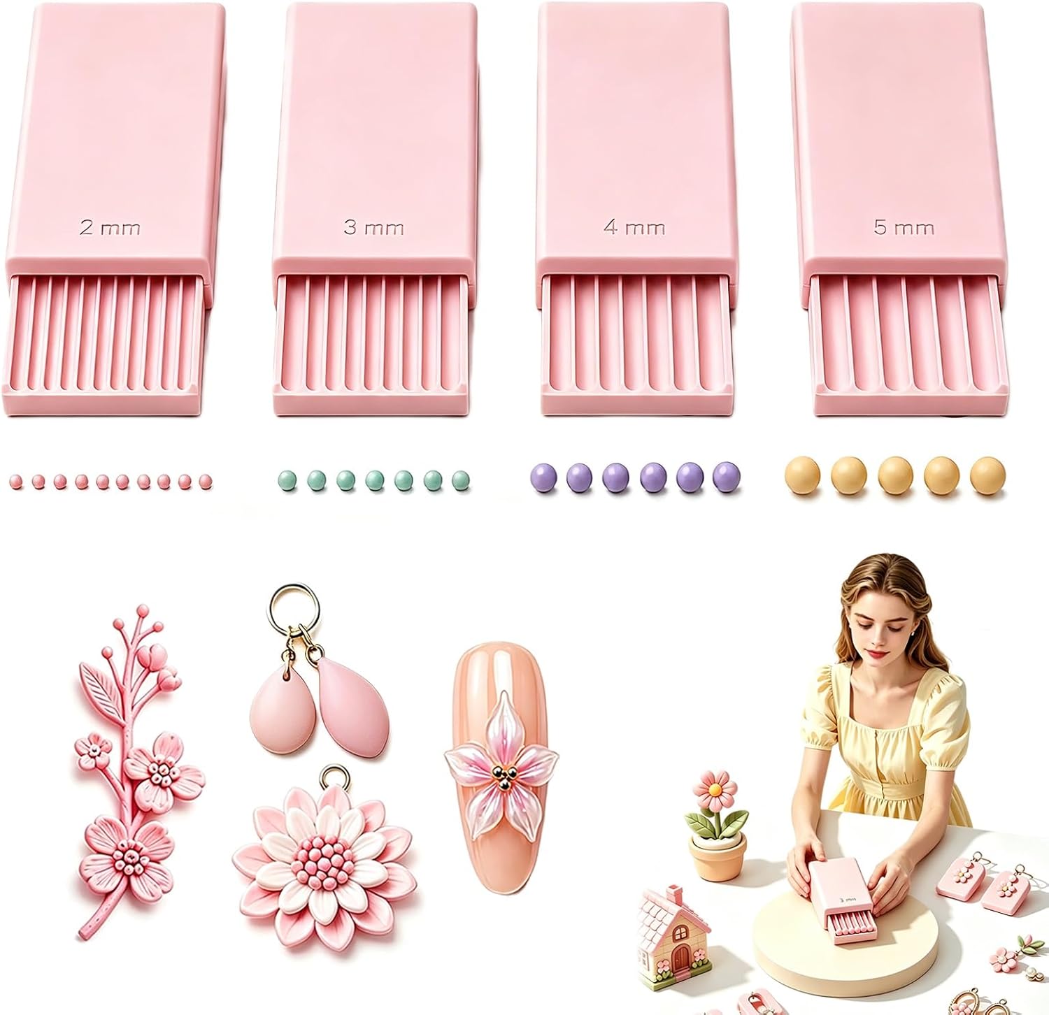 Ferramenta para Fazer Bolas de - Nail Art avaliação e preço