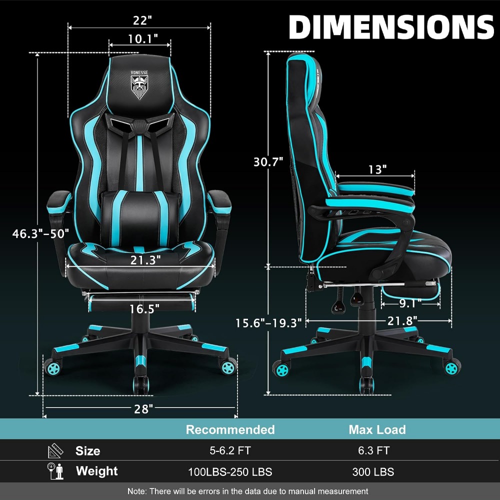 Cadeiras de Jogo Ergonômicas c - Massage avaliação e preço