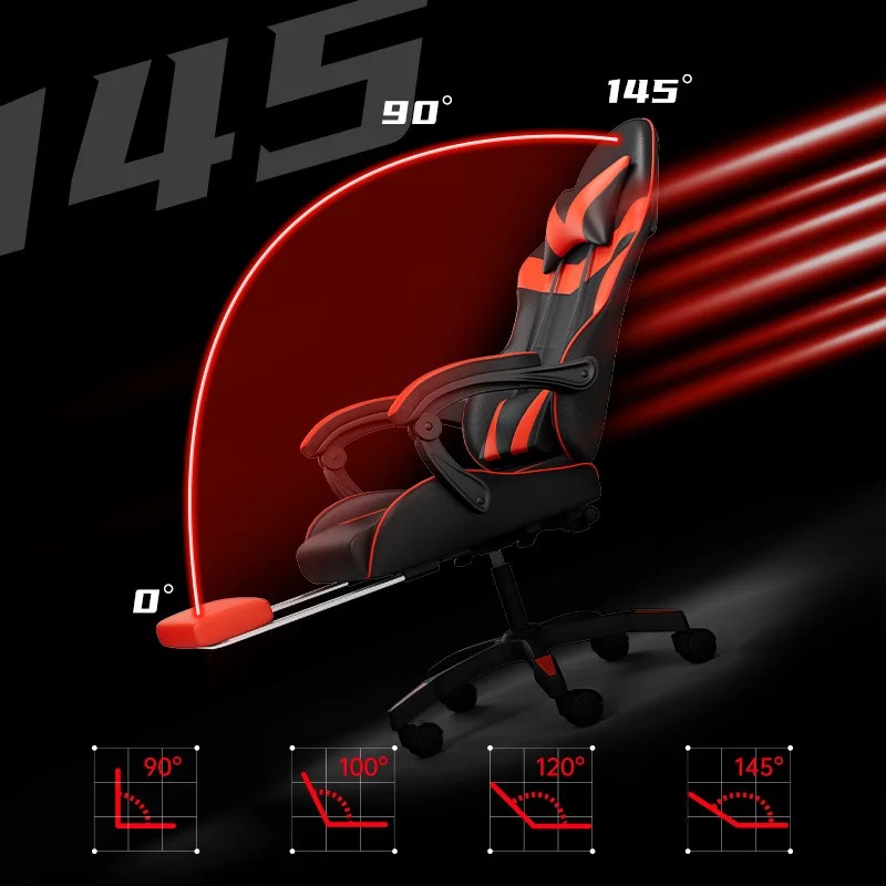 Cadeira Gamer com Luzes, Caixa - Massage avaliação e preço
