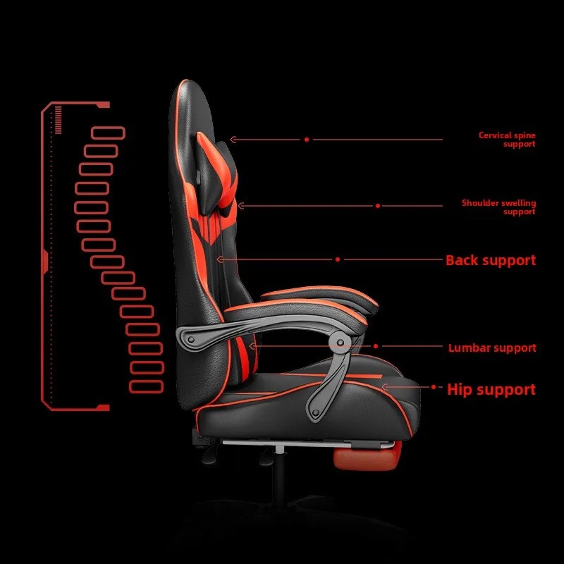 Cadeira Gamer com Luzes, Caixa - Massage avaliação e preço