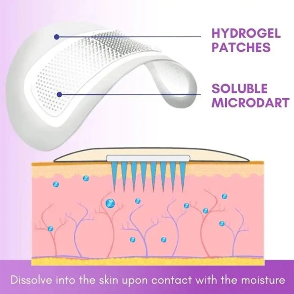 1 par de máscara de microagulh - Collagen Under Eye Patches avaliação e preço
