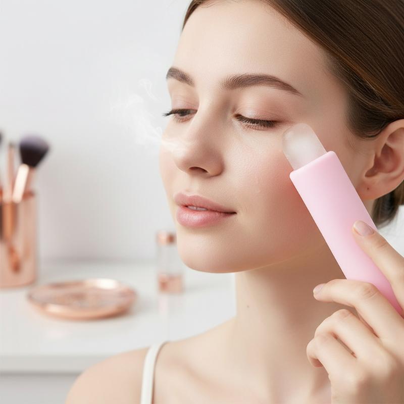 Rolo de gelo facial em formato - Face Ice Roller Puffiness avaliação e preço