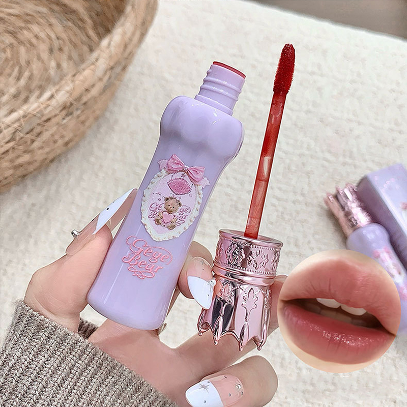 Batom Líquido Matte Gege Bear  - Matte Velvet Lip Tint Long Lasting avaliação e preço