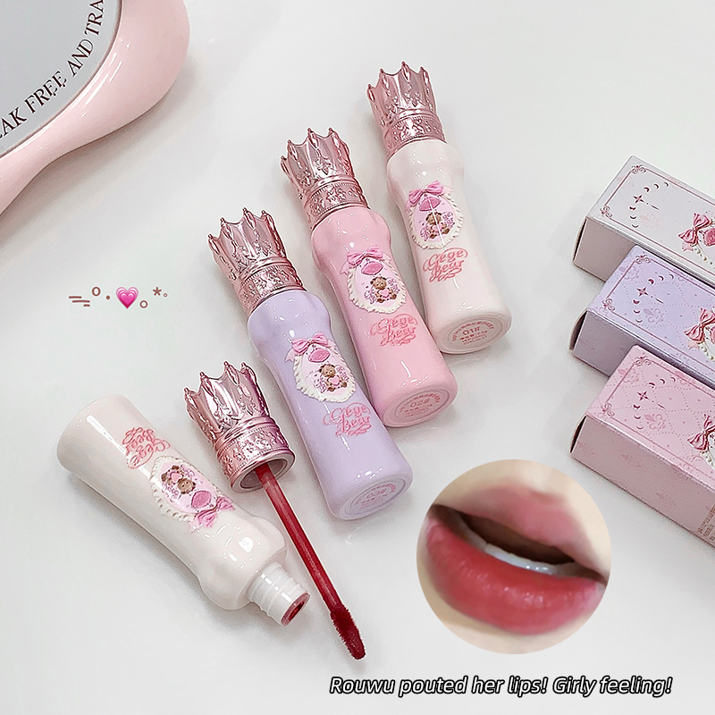 Batom Líquido Matte Gege Bear  - Matte Velvet Lip Tint Long Lasting avaliação e preço