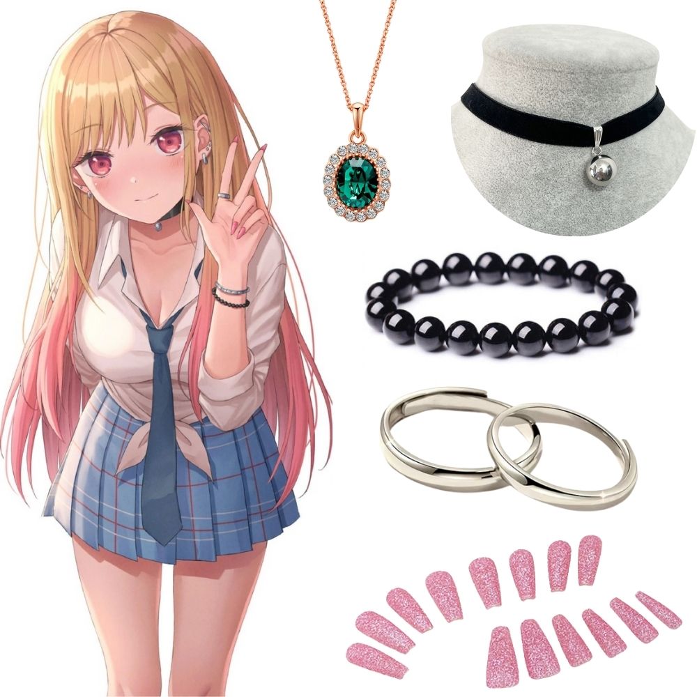 Brincos e Colar Kitagawa Marin - Nail Art avaliação e preço