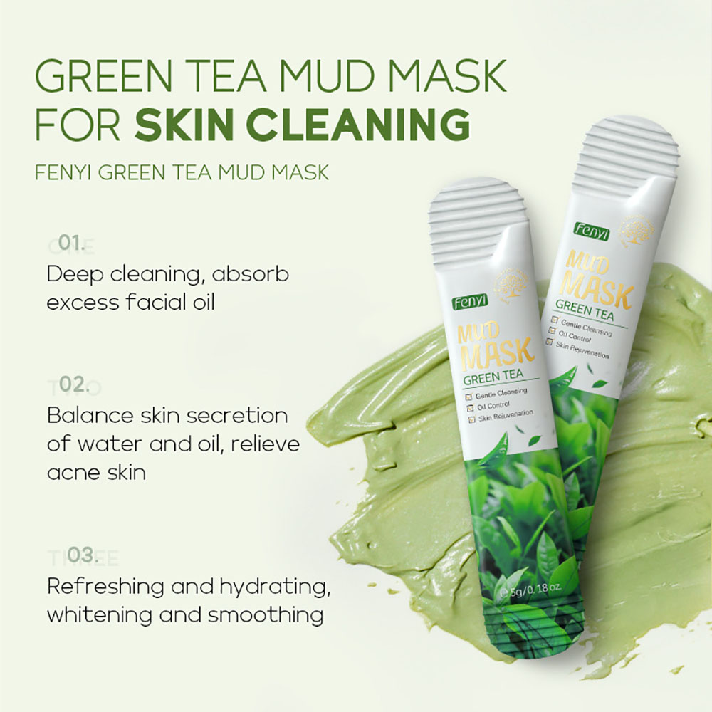 Máscara de Argila Verde Fenyi  - Green Tea Cleansing Clay Mask avaliação e preço